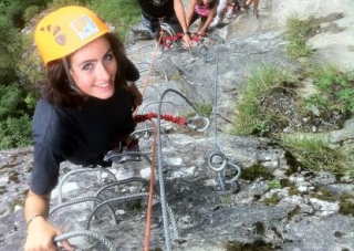 Vía ferramarra de la Rosiere con adolescentes 